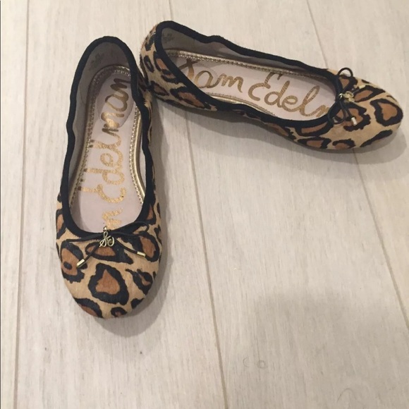 Sam Edelman 'Felicia' Leopard Flats 7.5 Worn Once! - Picture 3 of 8
